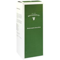 Eine grüne Verpackung mit der Aufschrift "Retterspitz Innerlich".