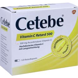 CETEBE VITAMIN C RETARD500